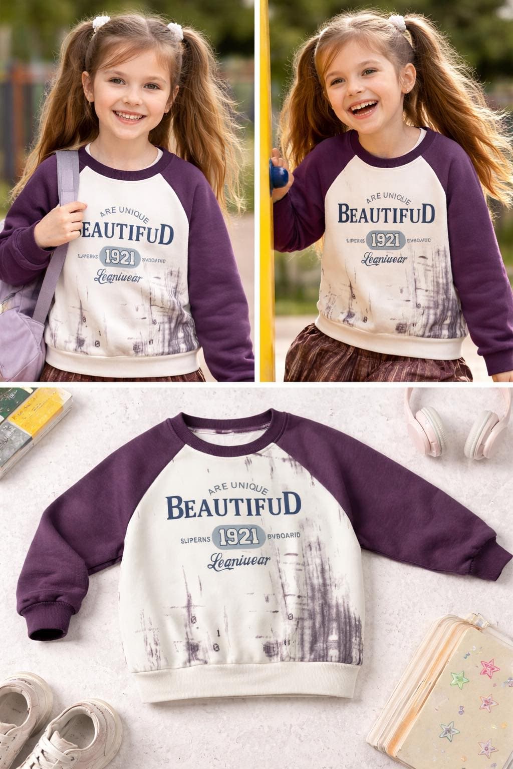 Purple Sweatshirt