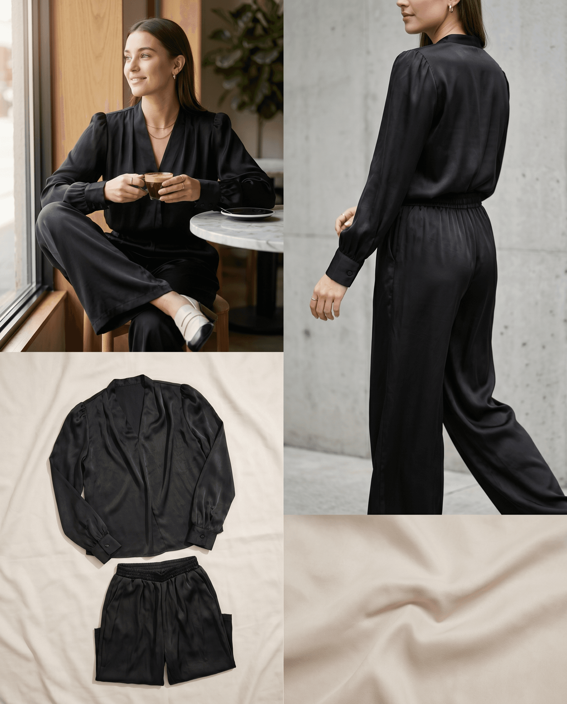 Heart E. Black Set
