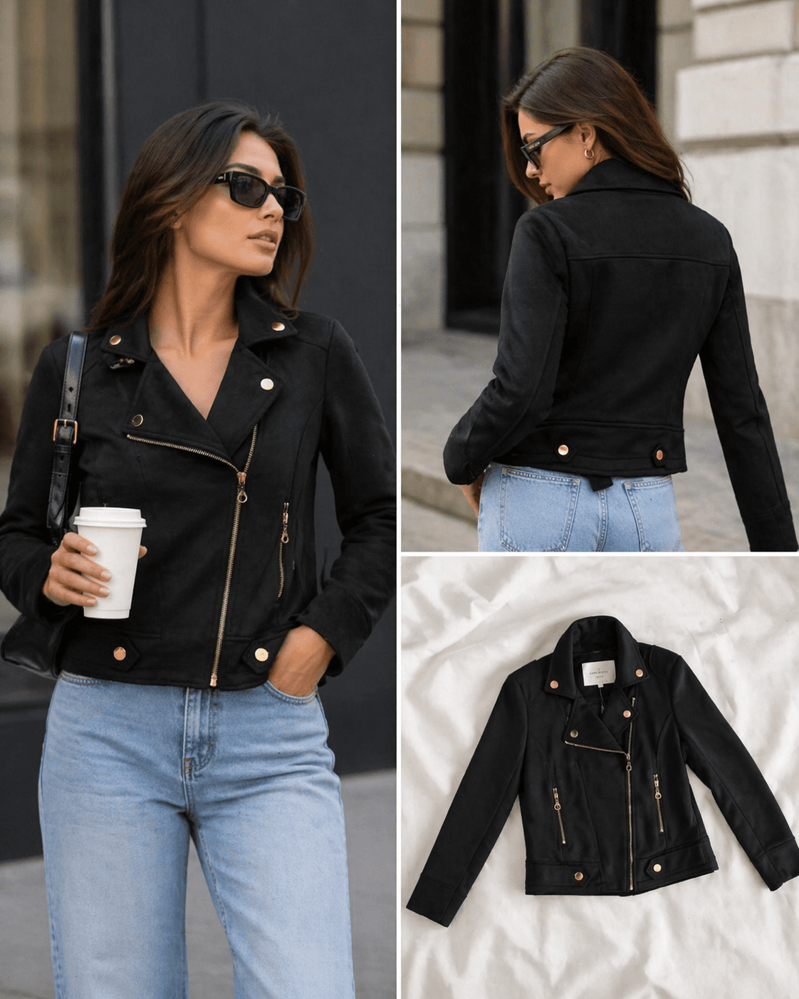 Black Moto Jacket